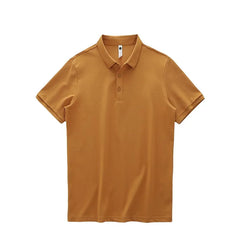 Dukeen Solid Color Polo Shirts for Men Short-Sleeved Golf Wear Summer