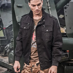 Big Size 6XL Army Cargo Jackets Men Spring Autumn Military
