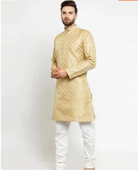 Spring Indian Traditional Men's Wear Ethnic Style Long Sleeve Top