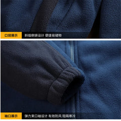 Fashion Polar Fleece Jackets Men Thermal Fleece Military Tactical Coat