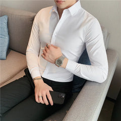 10 Color Summer New Mens Short-sleeved Shirt Cotton Casual Business