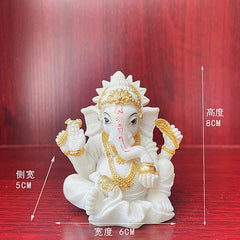 Hindu God Lord Ganesha Idol Statue Indian Elephant Buddha Ganesha