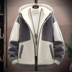 Autumn Men's Jackets Korean Fashion Streetwear Harajuku Winter Hooded