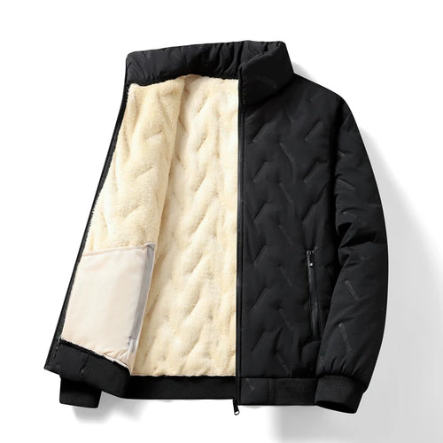 2023 Autumn Winter Jacket Men Lambswool Warm Thicken Jackets