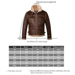 Fashion Leather Coat Jacket Cosplay PU Faur Jacket Long-sleeve Winter