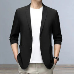 Men Lightweight Suit Coat Men's Formal Summer Suit Coat with Lapel