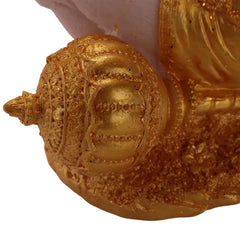 Gold Hanuman Statue Indian Lord Sculpture India Figurine Collection