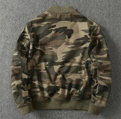 Autumn Winter Jackets American Camouflage Work Coat Men's Casual