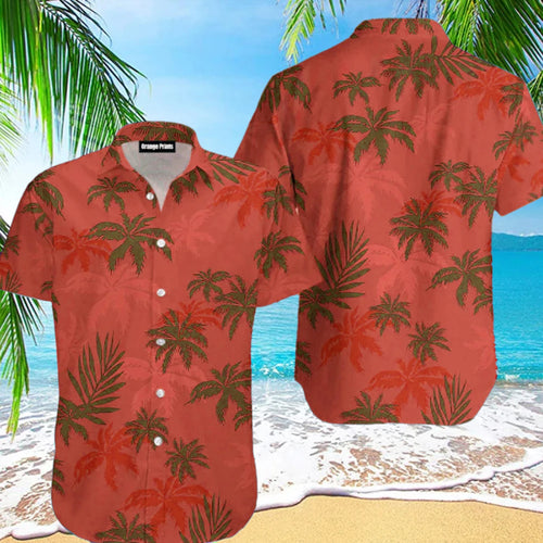 2023 Summer Animal Crane Men Hawaiian Shirt 3d Plant Shirt For Men