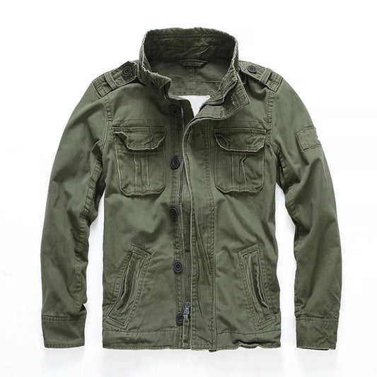 2024 New Casual Wear Mens Oversized Camo Jacket Sportswear Thick Denim