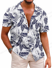 Tropic Leaves 3d Print Shirts Men's Women's Shirts Men's Vocation