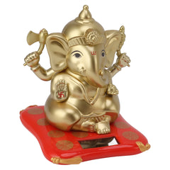 Ganesha God Statues Solar Powered Indian Ganesha Idol