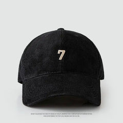 Winter 60-65 cm Large Size Corduroy Baseball Cap For Men Women Autumn