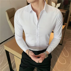 10 Color Summer New Mens Short-sleeved Shirt Cotton Casual Business