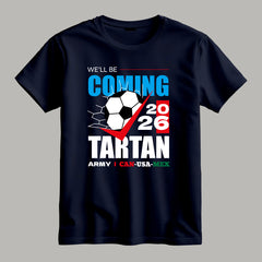 We’ll Be Coming Tartan Army Scotland World Cup 2026 Football shirt
