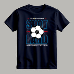 Scotland Greatest Fitba Team - Tartan Army World Cup 2026 Football T Shirt