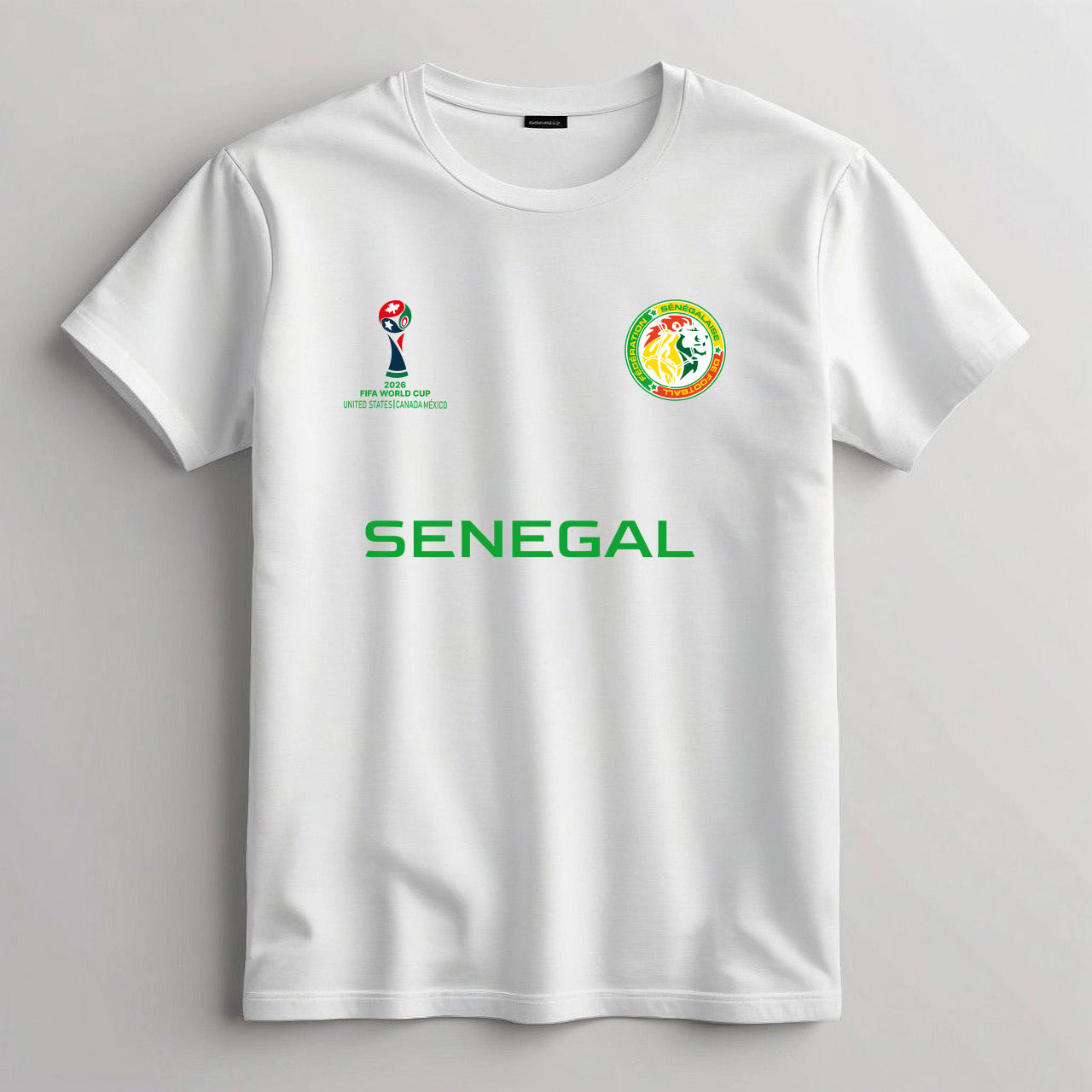Senegal Football Team Fan T-Shirt – 2026 Football World Cup TShirt
