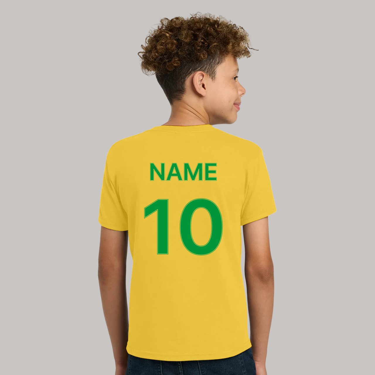 South Africa Football Team Fan T-Shirt  For Boys/Youth  – 2026 Football World Cup TShirt