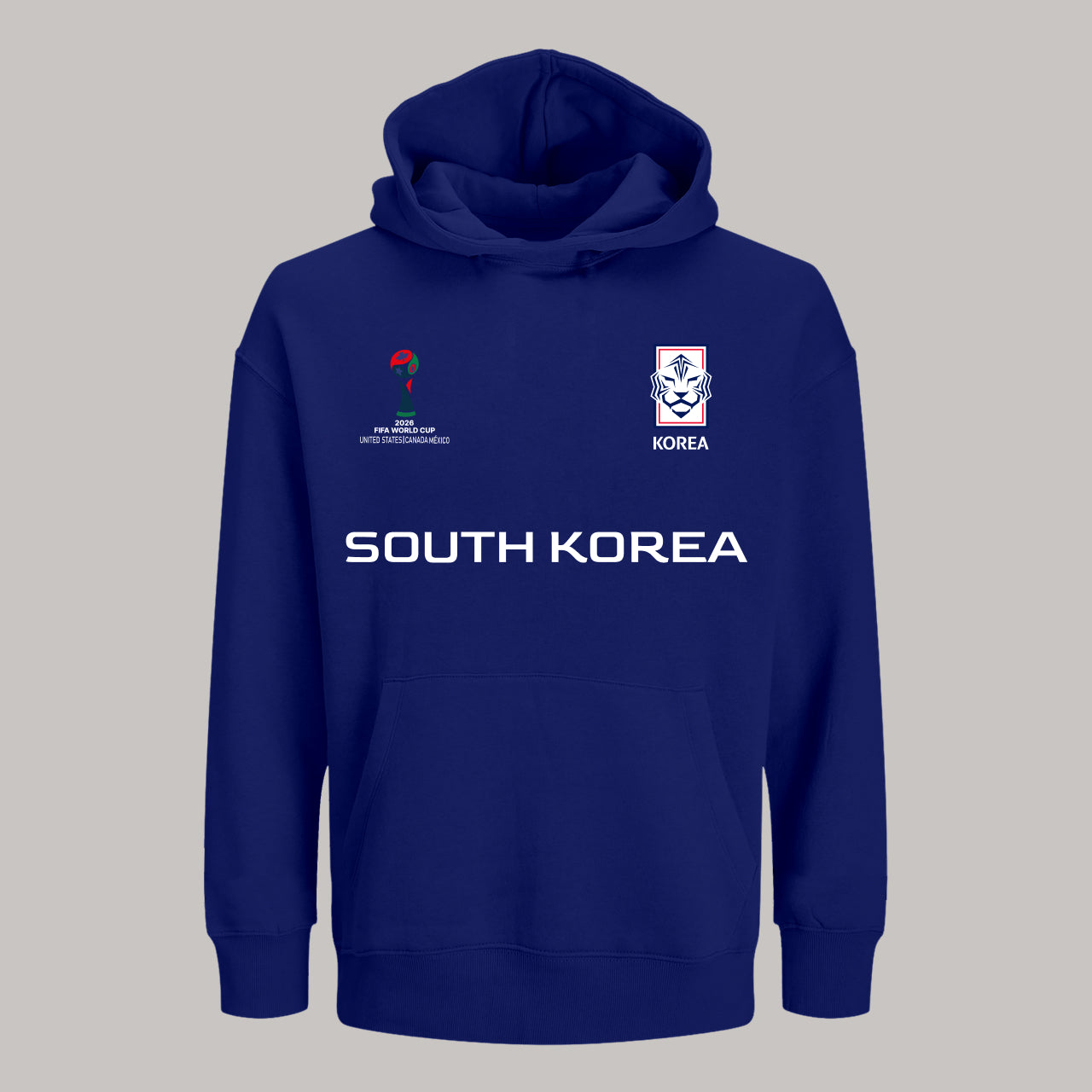 South Korea Soccer Team Fan Hoodie – 2026 World Cup Football Sweatshirt