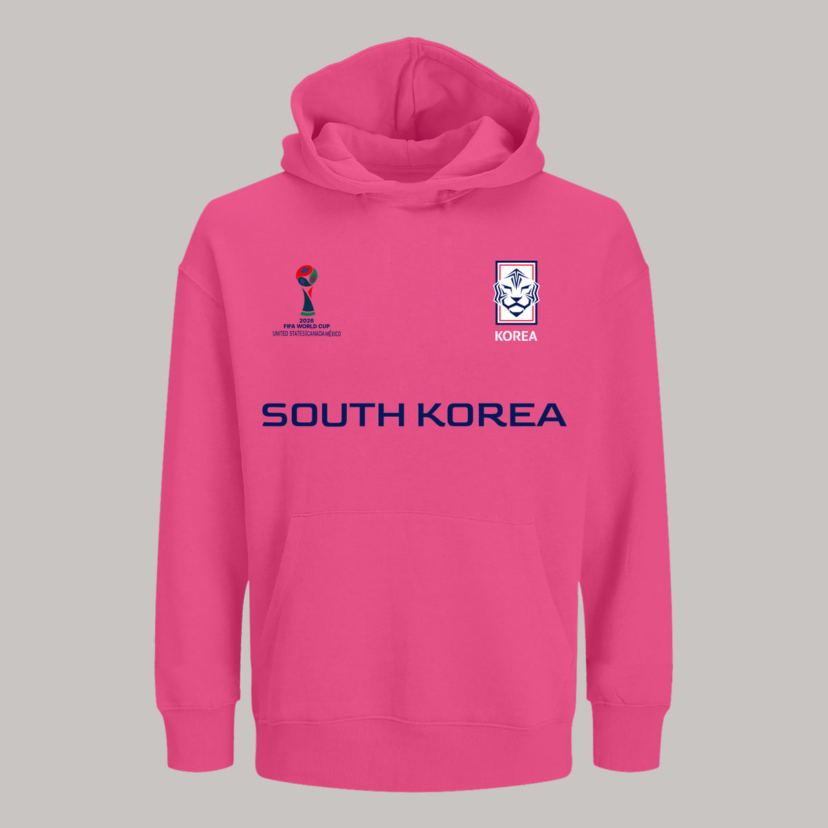 South Korea Soccer Team Fan Hoodie – 2026 World Cup Football Sweatshirt