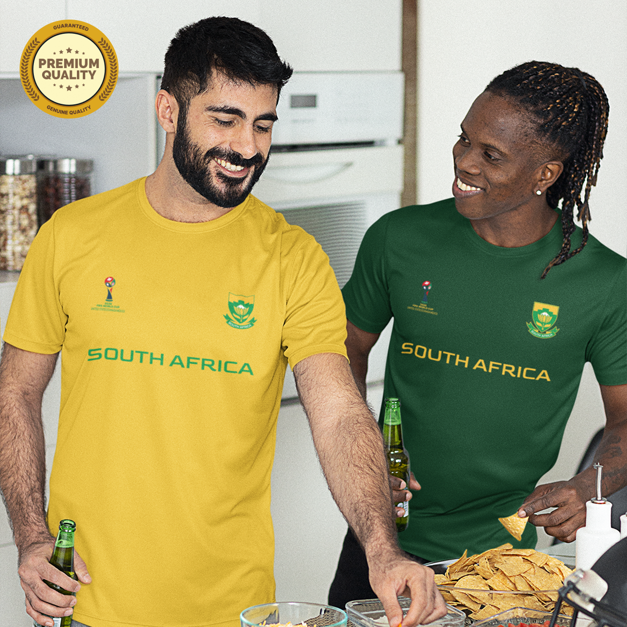 South Africa Football Team Fan T-Shirt – 2026 Football World Cup TShirt