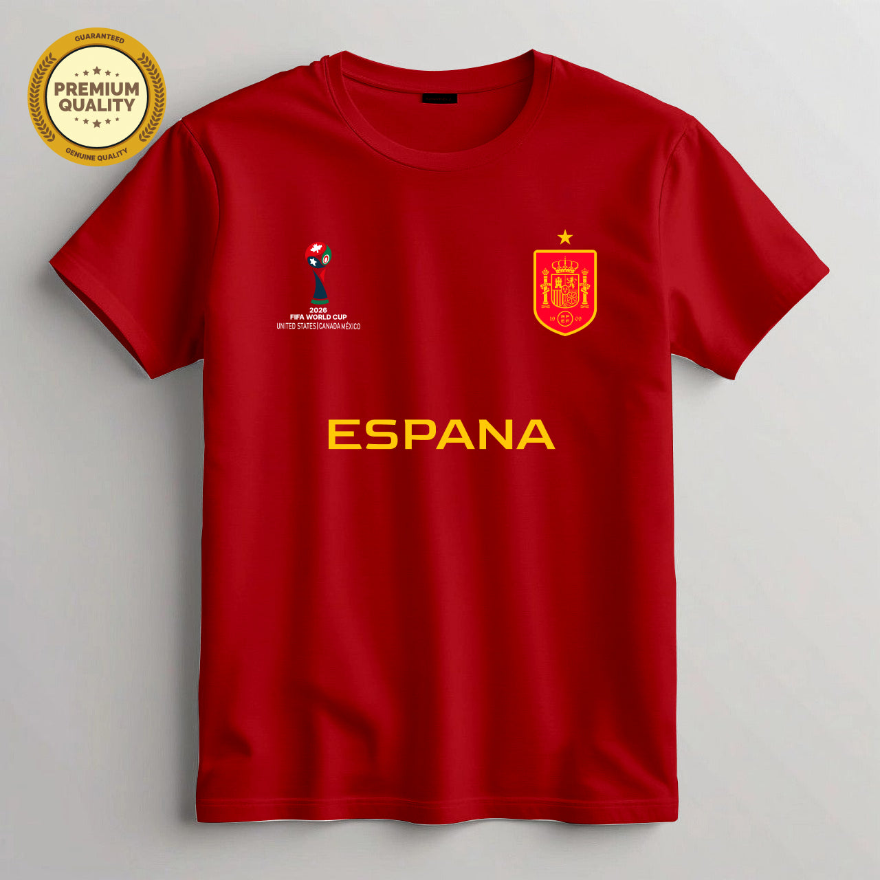 Spain Football Team Fan T-Shirt – 2026 Football World Cup TShirt