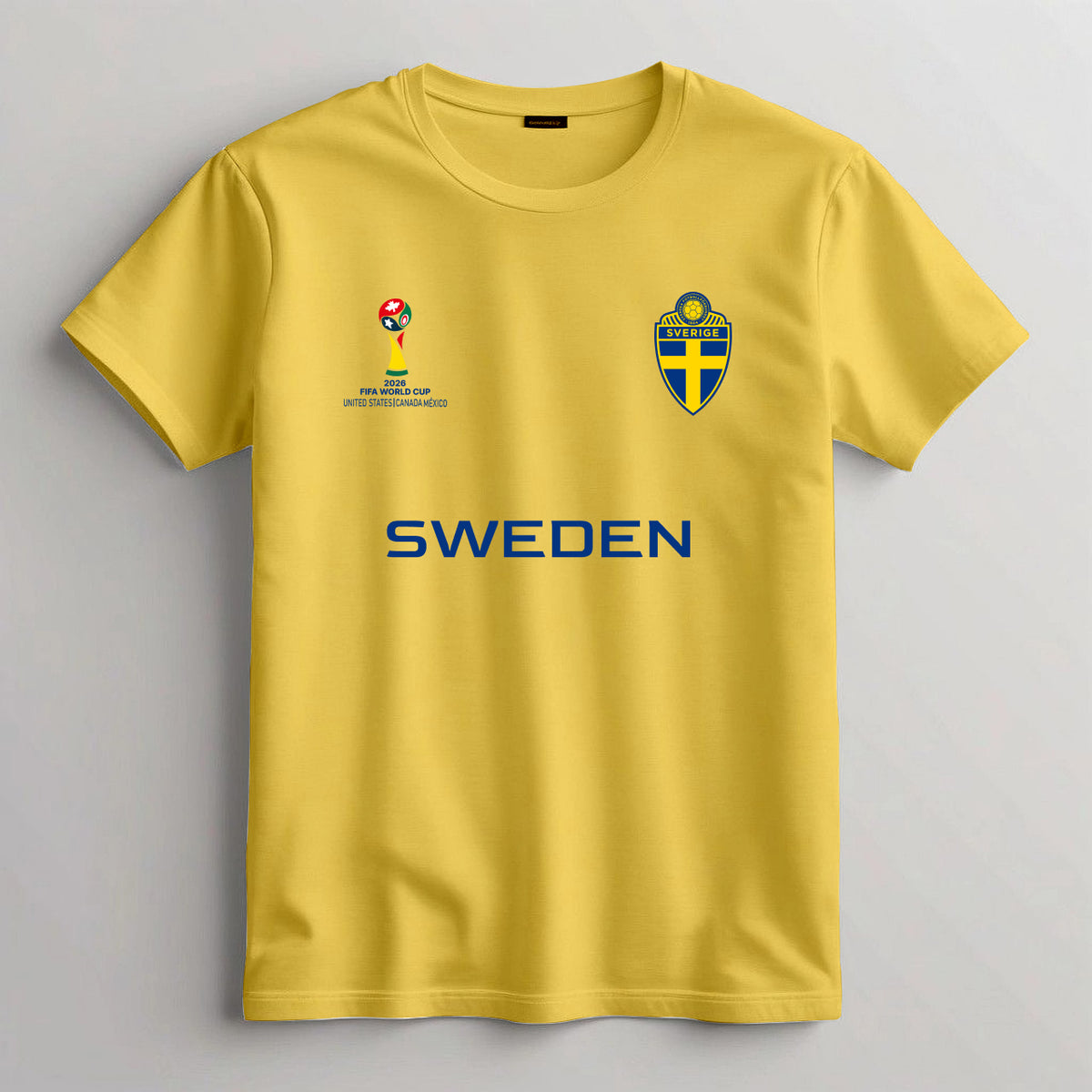 Sweden Football Team Fan T-Shirt – 2026 Football World Cup TShirt