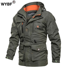 Men Windbreaker Military Field Jackets Outerwear Mens Tactical