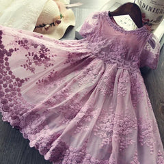 Summer Girl Dress Casual Baby Girls Clothes Kids Dresses For Girls