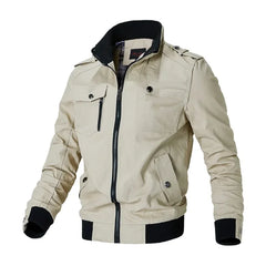 Cargo Jacket Men Casual Windbreaker Jacket Coat Men Spring Autumn New