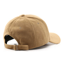 FS Khaki Beige Cashmere Baseball Hat For Men Stylish Japanese Korean