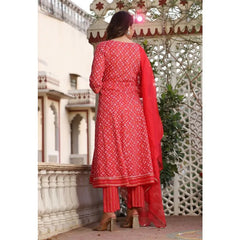 Women Party Wear Kurta Pant with Dupatta Set Readymade Salwar Kameez