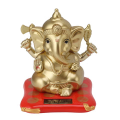 Ganesha God Statues Solar Powered Indian Ganesha Idol