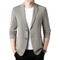 Men Lightweight Suit Coat Men's Formal Summer Suit Coat with Lapel