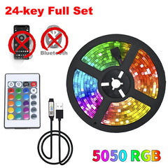 LED Strip Light Color USB RGB Tpae Bluetooth LED Strip Bedroom