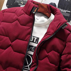 New Winter Warm Coats Jacket Long Sleeve Cotton-padded Jacket Zipper