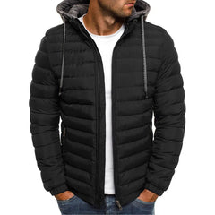 Men's Jacket Parkas Autumn Winter Comfort Warm Hooded Jackets Coats