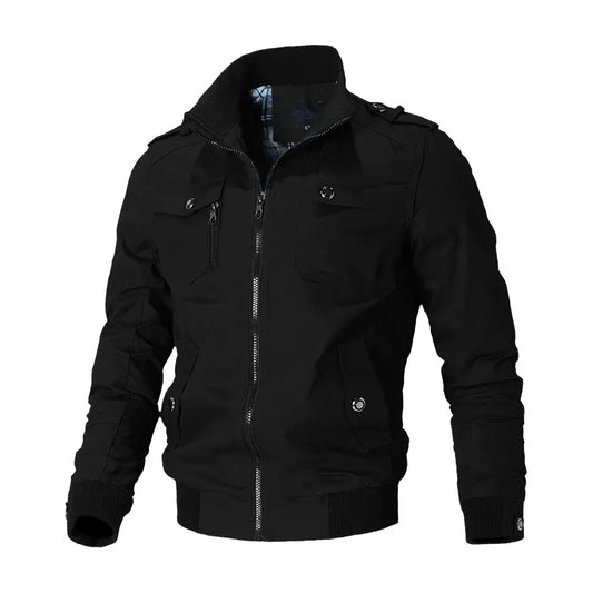 Cargo Jacket Men Casual Windbreaker Jacket Coat Men Spring Autumn New