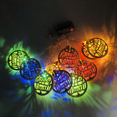 10 LED Colored String Lights Indian Diwali Light Party Decorative