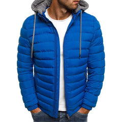 Men's Jacket Parkas Autumn Winter Comfort Warm Hooded Jackets Coats