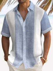 Casual Holiday Style Lapel Men Shirt 3D Print Man/Women Fashion Short