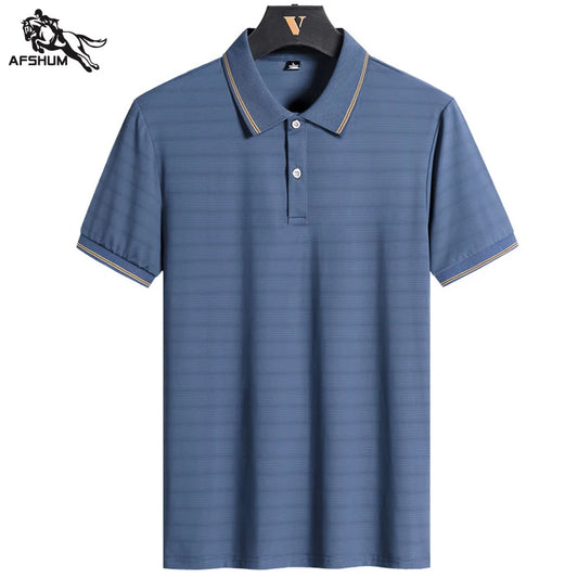 polo shirt men L-6XL 7XL 8XL Summer new high quality mens