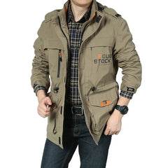 Autumn And Winter Outdoor Casual Charge Clothes Middle-aged Jacket