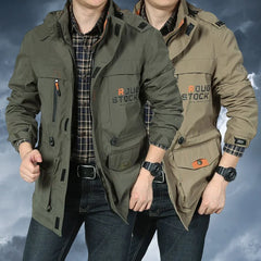 Autumn And Winter Outdoor Casual Charge Clothes Middle-aged Jacket