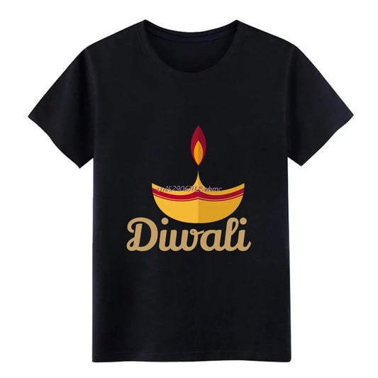 Diwali Light Gift Idea t shirt Character 100% S-3xl Kawaii Cute Humor