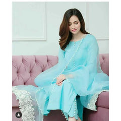 Women Pakistani Dupatta Salwar Kameez Indian Diwali Palazzo Kurta