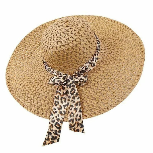 Korean Version of Beach Hat Women Summer Hats Wide Brim Straw Hollowed