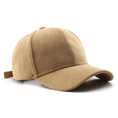 FS Khaki Beige Cashmere Baseball Hat For Men Stylish Japanese Korean