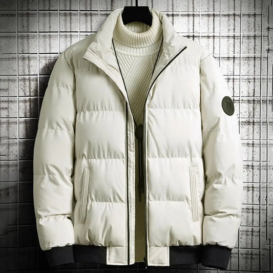 Cotten Padded Men's Parkas Winter Coat for Men Winter Puffer Jacket