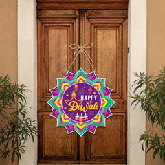 Diwali Party Decoration Candlelight Paper Door Hanging Pendant Lets